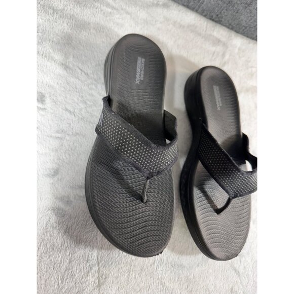 Skechers On The Go 600 women's Black Flip Flops Size - Picture 8 of 15